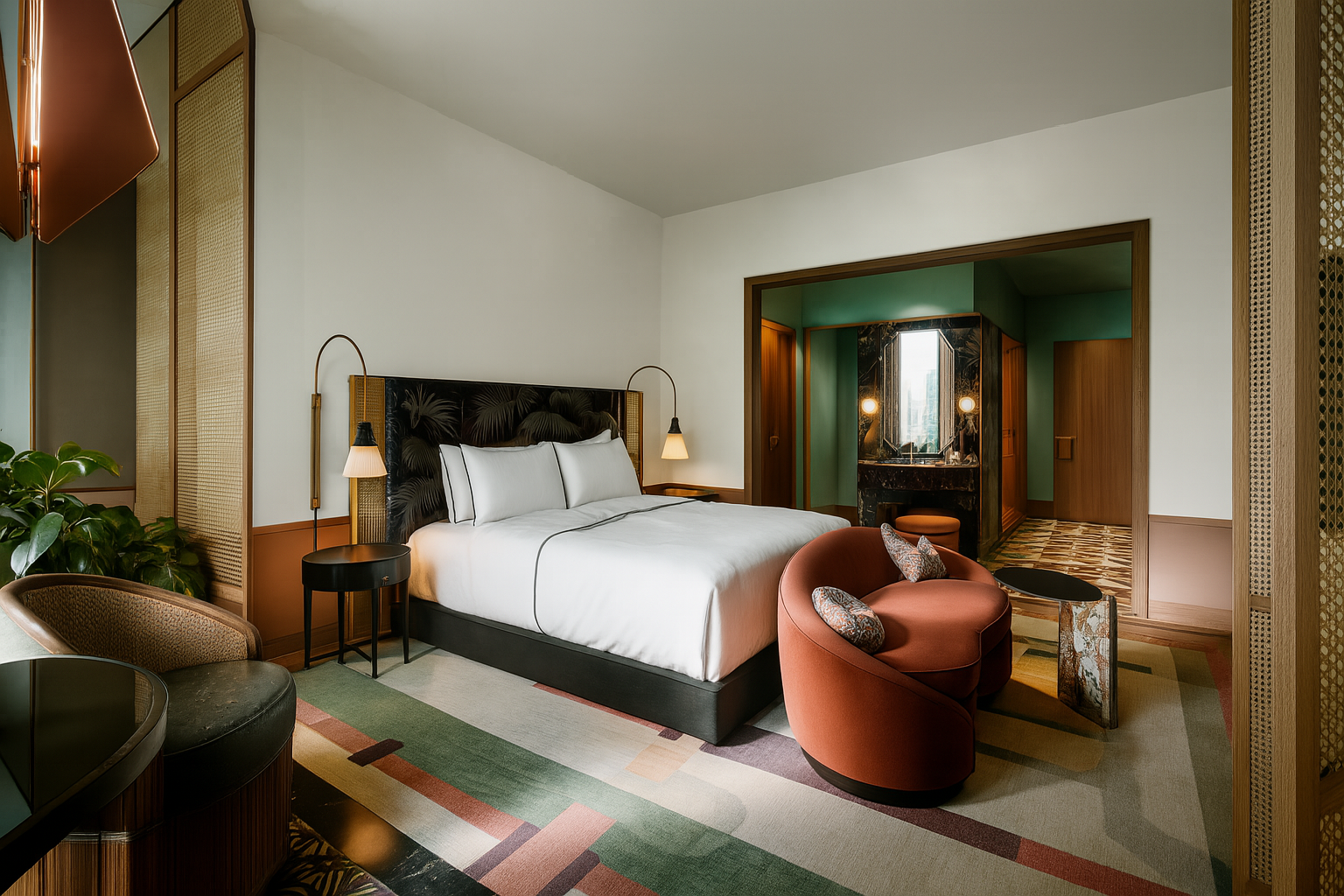 Deluxe Guest Room in Fairmont New Orleans